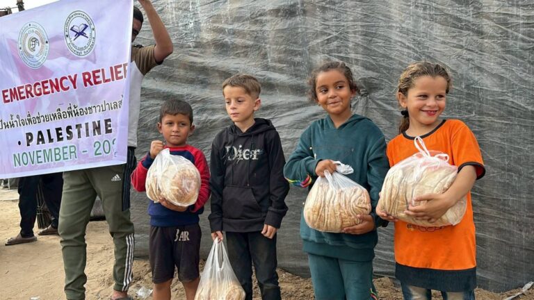ขนมปังแห่งความหวัง เพื่อพี่น้องชาวปาเลสไตน์
